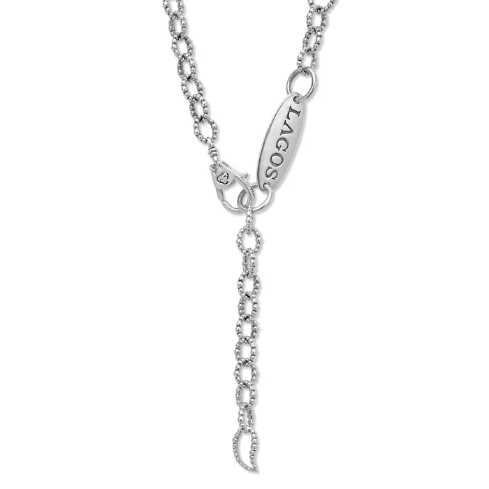 Necklaces LAGOS Luna Pearl Link Necklace