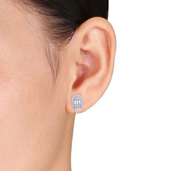 Earrings Original AMOUR 34 CT TW Diamond Stud Earrings In 14K White Gold JMS always