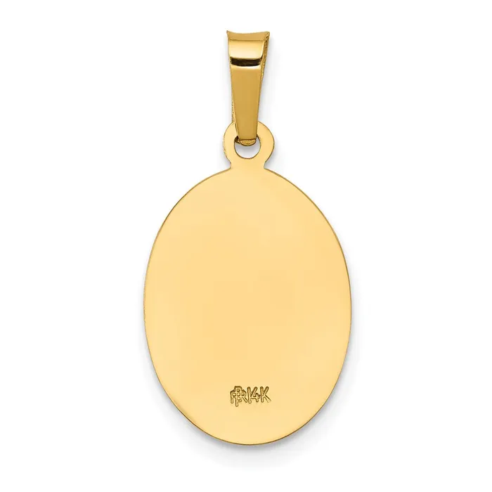 Goldia Charm Necklaces 14k Yellow Gold Saint Joseph Medal Charm
