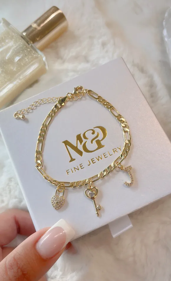 Bracelets MP Jewelry Key to my Heart Bracelet