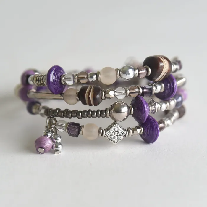 Bracelets projecthavehope2 Neno Dream Memory Wire Bracelet