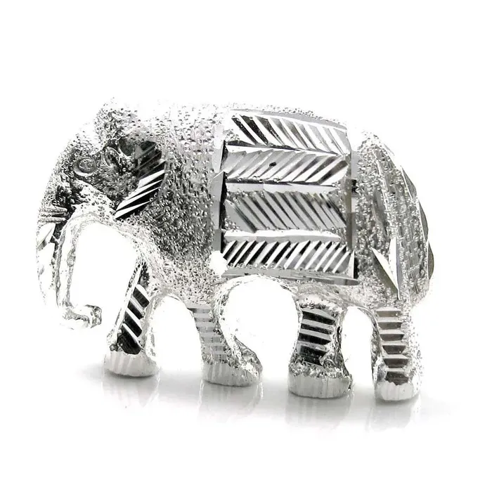 Karizma Jewels Rings Pure Silver Elephant Lucky Gajraj chandi ka Hathy Lal kitab remedy solid inside