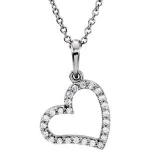 Necklaces WB Choice Jewelry 14K Yellow 110 CTW Diamond 16 Necklace85863100PSTWBC