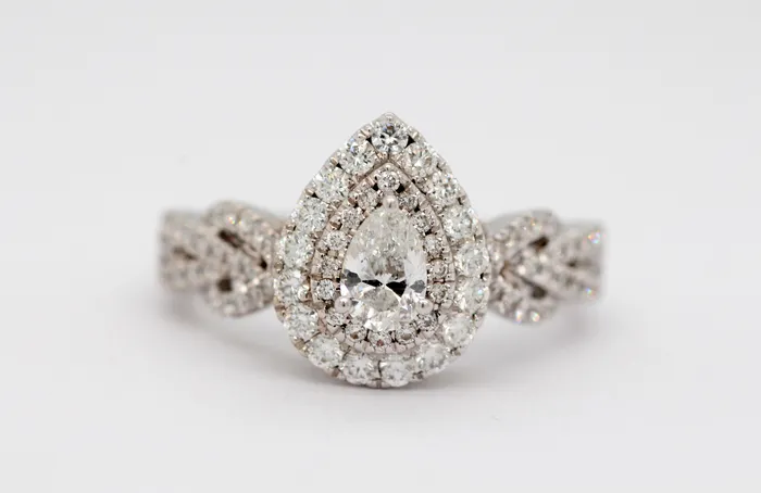 Rings FULLERS PURCHASE FROM PUBLIC 14KW 115 Cttw Diamond Neil Lane Engagement Ring