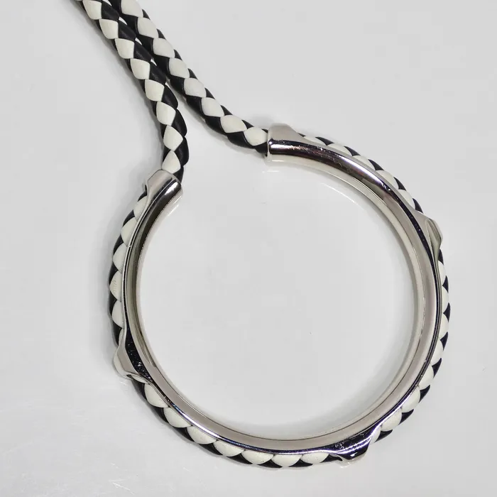 Vintage by Misty Necklaces Hermes Kyoto Leather Necklace