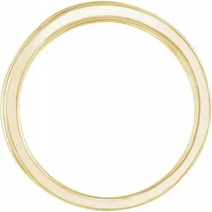 WB Choice Jewelry 14K Yellow 102 mm CrissCross Ring51514102PSTWBC Rings
